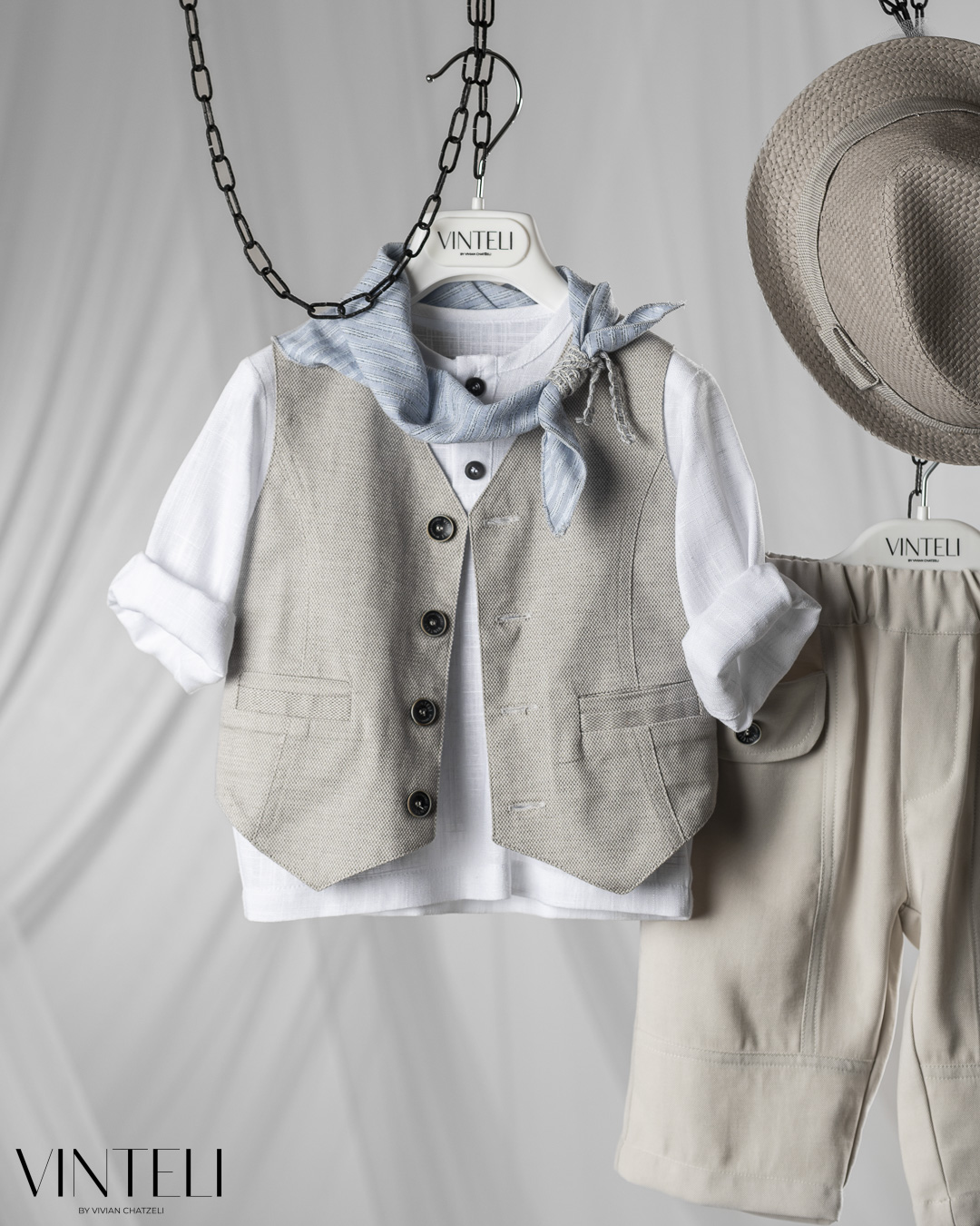 Κοστούμι Βάπτισης Vinteli EXC5508 Κοστούμι Βάπτισης Vinteli EXC5508