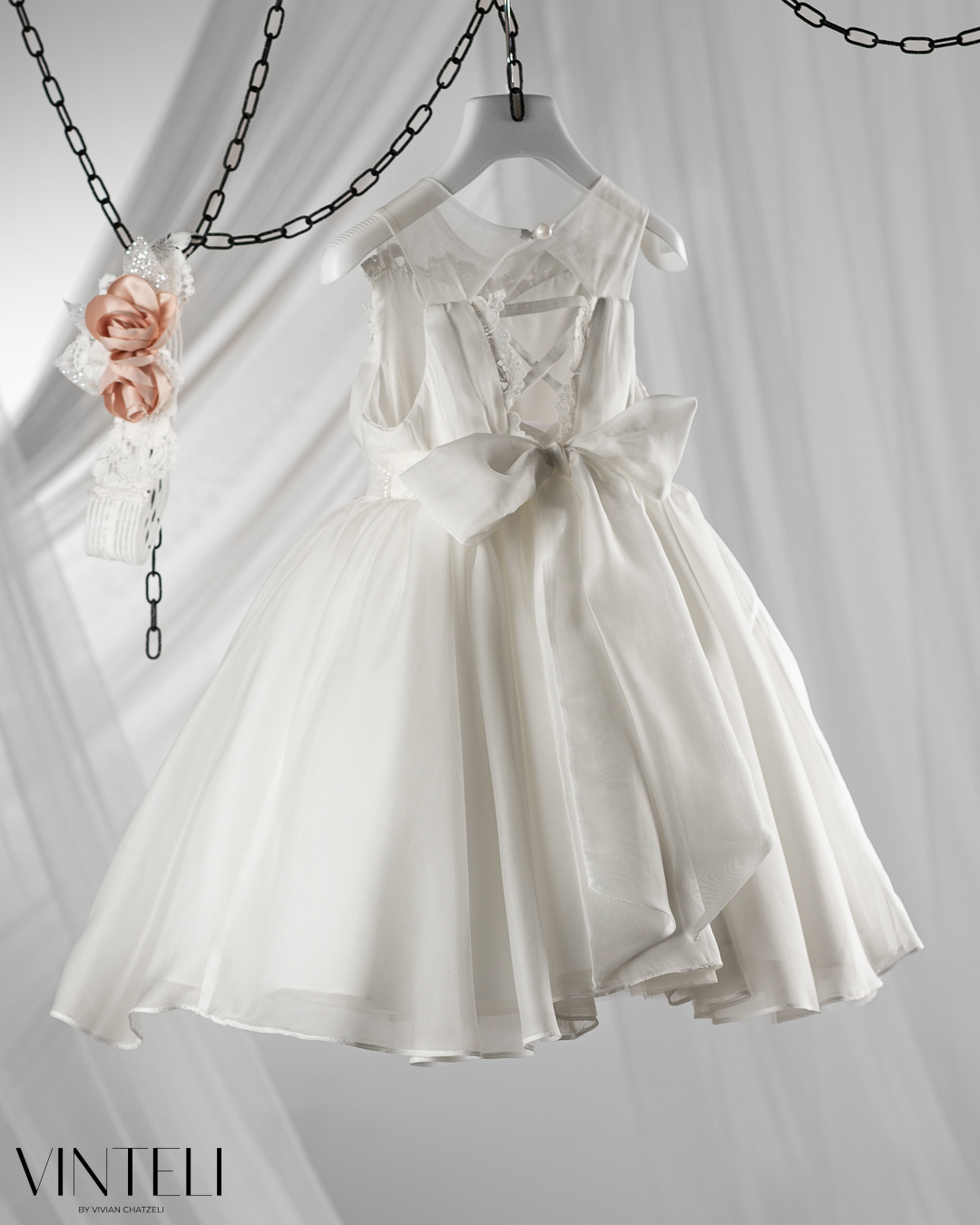 Φόρεμα Βάπτισης Vinteli EXC6504 Φόρεμα Βάπτισης Vinteli EXC6504