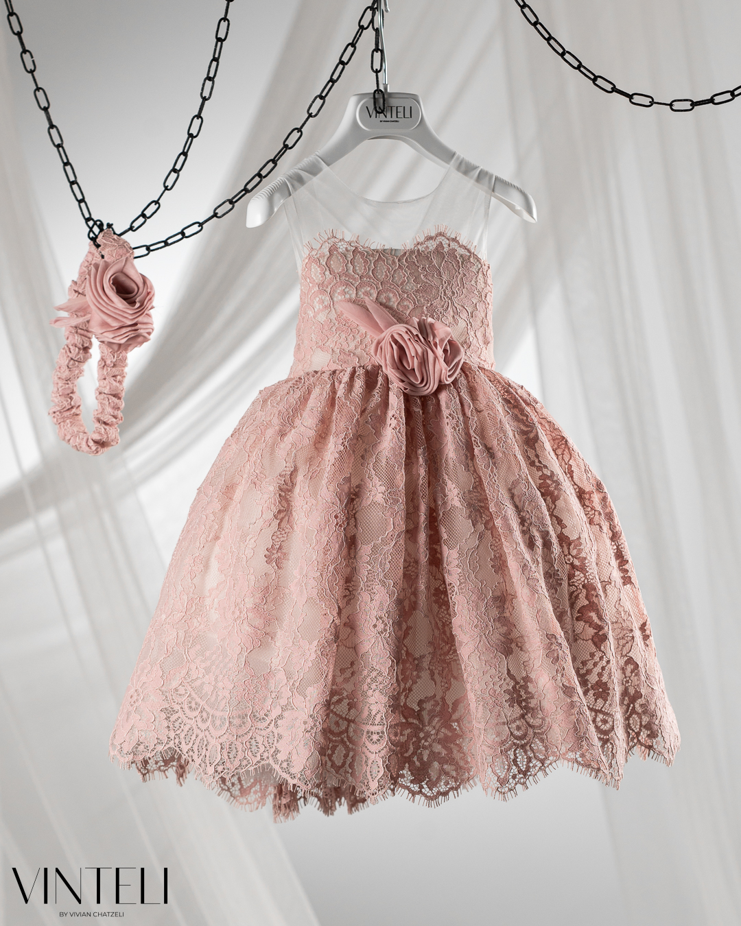 Φόρεμα Βάπτισης Vinteli EXC6508 Φόρεμα Βάπτισης Vinteli EXC6508