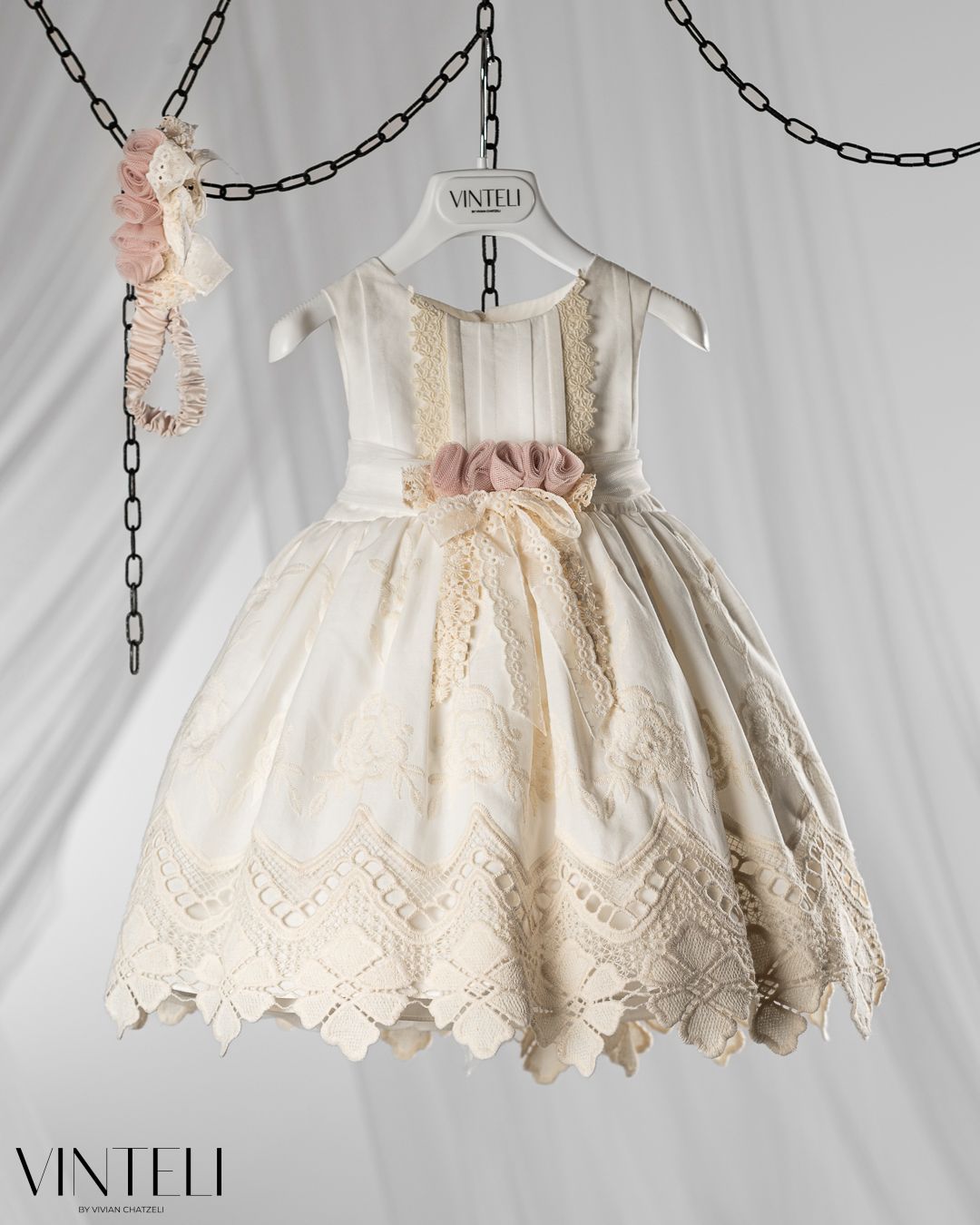 Φόρεμα Βάπτισης Vinteli PRM6524 Φόρεμα Βάπτισης Vinteli PRM6524