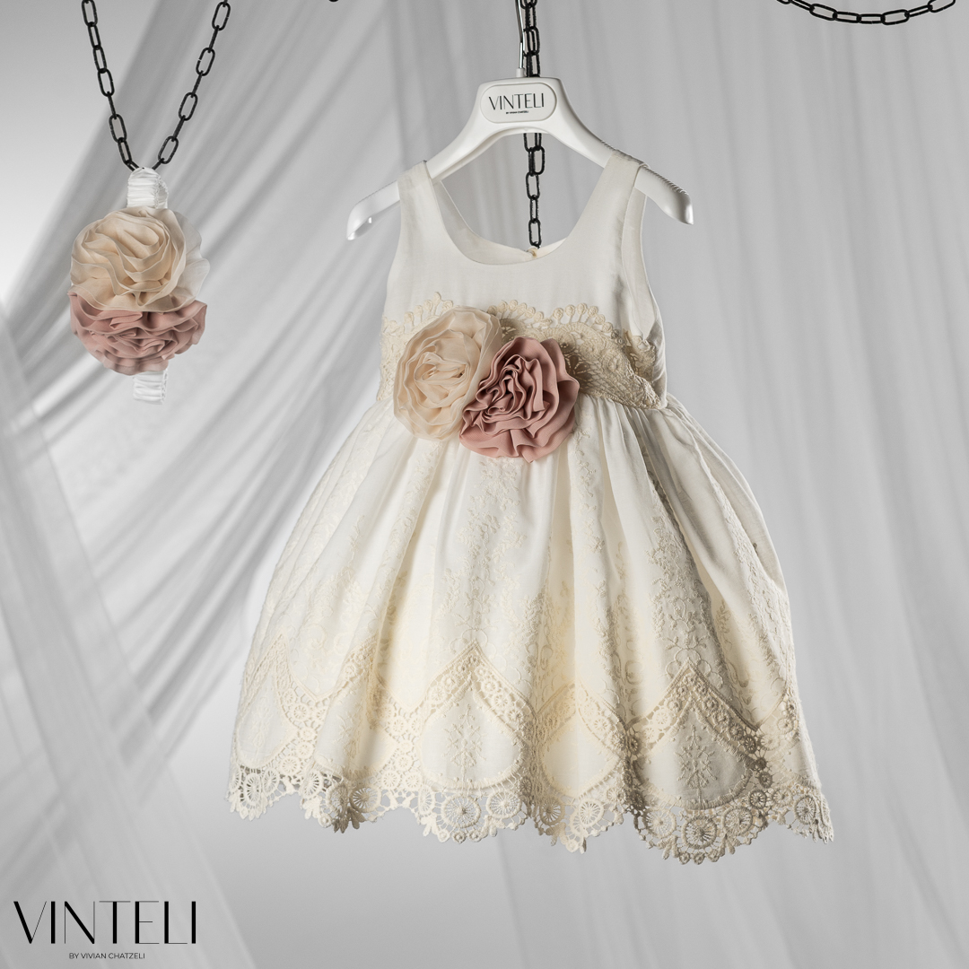 Φόρεμα Βάπτισης Vinteli PRM6527 Φόρεμα Βάπτισης Vinteli PRM6527